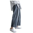 thumbnail image 2 of zuwimk Mens Pants Stretch,Men's Performance Series Extreme Comfort Relaxed Pant Gray,M, 2 of 5