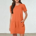 thumbnail image 2 of Vestido deportivo sin mangas para mujer, para tenis: bolsillos integrados, cuello en U, mezcla de poliéster, tallas S-XXL., 2 of 5