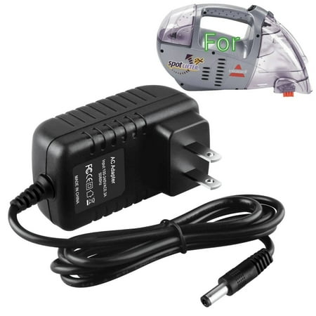 K-MAINS AC Adapter Compatible With Bissell SpotLifter 2X 1719 1602178 Carpet Cleaner Charger