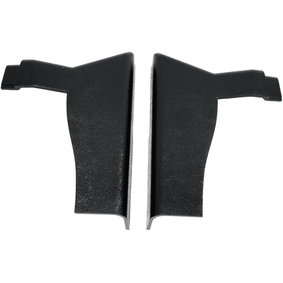 1986 - 1987 Corvette Convertible Interior Lock Pillar Trim Upper PAIR SET C4 NEW