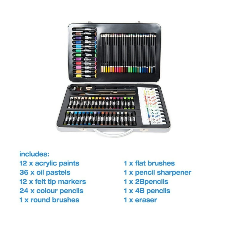 Mont Marte 90 Pieces Studio Mixed Media Art Painting Set Studio