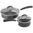 thumbnail image 3 of Cuisinart Juego de utensilios de cocina antiadherentes de 11 piezas, Ceramica XT, negro, 733-30H, 3 of 5