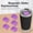A224 Purple 2.0x1.6", variant on 30Oz Insulated Tumbler With Lid Durable Stainless Steel Travel Mug Leak-Proof Design Easy-Clean Interior For Hot Or Cold Beverages Ideal Outdoo Glass&Bottle