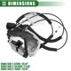 thumbnail image 4 of Motor de cerradura de puerta eléctrica Unique Bargains Conjunto de pestillo para Nissan Altima 08-13, 4 of 6