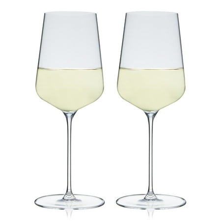 

Spiegelau Definition Stemmed White Wine Glasses - European-Made Crystal 15.2oz Dishwasher Safe Crystal Wine Glasses Set of 2