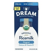 Imagine Foods Organic Rice Dream Rice Drink Original 64 fl oz Pack of 4