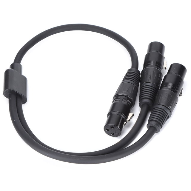 Cable XLR hembra a doble XLR hembra JORINDO JD6073 Cable divisor tipo Y XLR a doble XLR Cable de micrófono