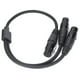 thumbnail image 4 of JORINDO JD6073 XLR hembra a doble XLR hembra Cable YType Splitter XLR a doble XLR Cable de micrófono, 4 of 8