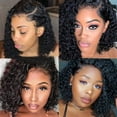 Wigs Long Overnight Wigs Long Curly Wigs for Women Lace Front Synthetic