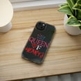 thumbnail image 5 of DistinctInk Clear Case for Apple iPhone 15 (6.1" Screen) - Queen Of Hearts, 5 of 9