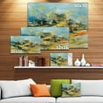 thumbnail image 2 of Impression sur toile « Abstract Landscape » Design Art, 2 of 3