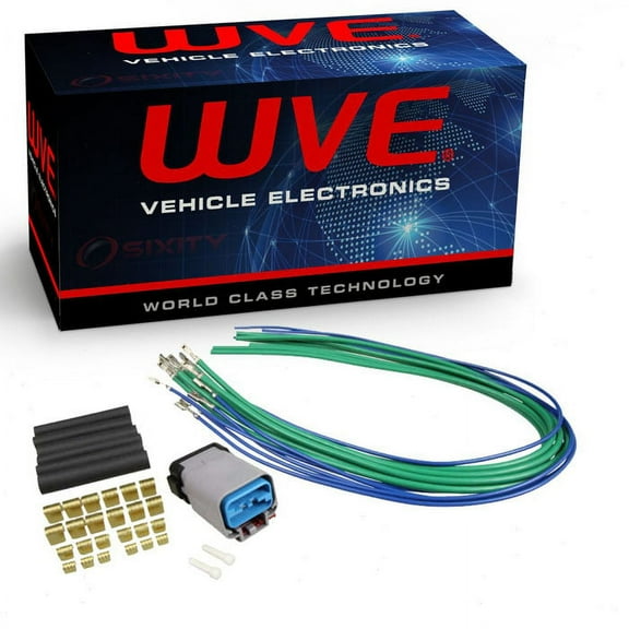 Wells WVE EGR Valve Motor Connector compatible with Jeep Commander Grand Cherokee Liberty Wrangler 3.7L 3.8L 4.7L 5.7L V6 V8 2005-2012