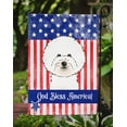 thumbnail image 3 of Caroline's Treasures BB2147GF Bichon Frise Drapeau Jardin, 3 of 3