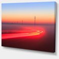thumbnail image 2 of Barcelona Street Traffic Trail - Impression sur Toile Extra Large, 2 of 4