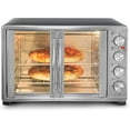 thumbnail image 2 of Elite Gourmet 23L Double Door Stainless Steel & Black Tabletop Oven, 2 of 5
