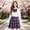 Purple, variant on Elegant Student Dress Set by Japanese School Style for Casual Everyday Wear Purple M