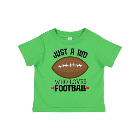 

Inktastic Football Outfit Funny for Kids Gift Toddler Boy or Toddler Girl T-Shirt