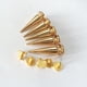 thumbnail image 3 of 10pcs Remaches de Puntas Clavos de Cono para Decoración Bolsas de Bricolaje Oro Hugo Cone Stud Rivet, 3 of 7