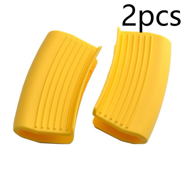 Silicone Pot Handle Grip Heat Resistant Cookware Handle Covers Kitchen Parts