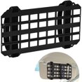 thumbnail image 1 of shiyou-Auto Vehicle Rigid MOLLE Panel Metal Car Sun Visor Organizer MOLLE Tactical Visor Organizer Tactical Gear Storage Visor Cover Holder Compatible MOLLE Pouches EDC Tools (12 x 5.8 Inch), 1 of 4