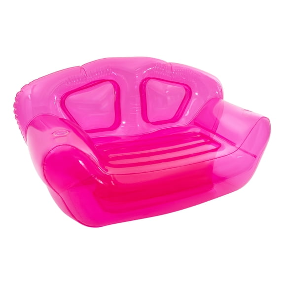 ToppiJoy Portable Inflatable Sofa, Seat Blow up Chair, Yard Inflatable Couch Air Couch Patio Blow up Furniture for Camping Outdoor Red