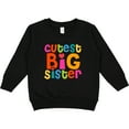 thumbnail image 2 of Inktastic Cutest Big Sister Toddler Sweatshirt, 2 of 4