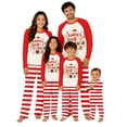 thumbnail image 2 of Domzest Family Matching Christmas Pajama Sets Long Sleeve Xmas Printed Sleepwear & Pjama Pants Cute Holiday Family Pjs Sets, 2 of 5