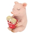 thumbnail image 1 of Statues d'Animaux, Statue de Cochon Décorative Style Mignon pour Extérieur, 1 of 8