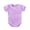 Purple, variant on Bovxnpu Baby Girls' Bodysuits Short Sleeve Infant Bodysuit Puff Sleeve Crew Neck Lightweight Summer Bodysuit Summer Outfits