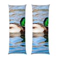 thumbnail image 1 of Fotbe Mallard Duck Swimming In A River Funda para Almohada Corporal con Diseño, Funda de Microfibra Ultrasuave de 20x54 Pulgadas, Ropa de Cama Elegante, 1 of 7
