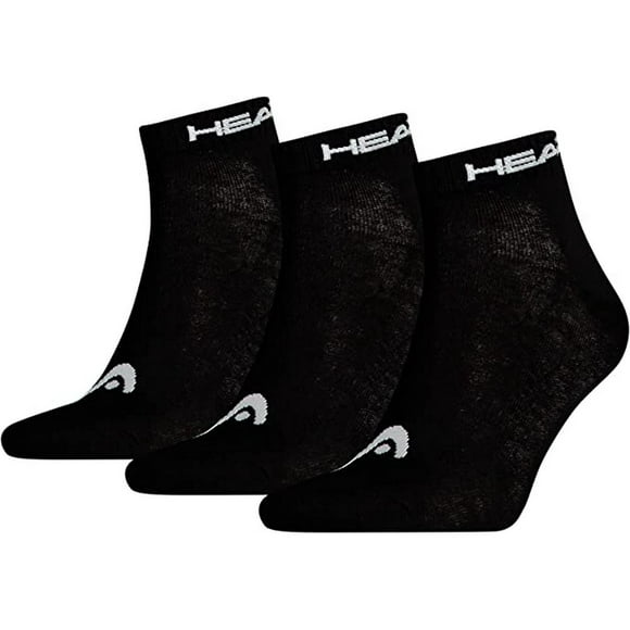 Head Mens Quarter Socks (Pack of 3)