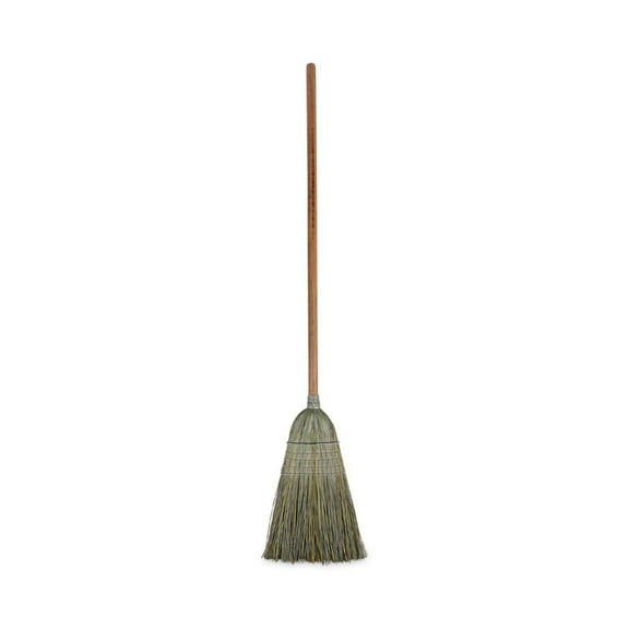 Boardwalk Warehouse Broom Corn Fiber Bristles 42" Wood Handle Natural 12/carton (BWK932YCT)