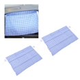 thumbnail image 3 of OTVIAP Car Curtain,2Pcs Grid Design Car Curtain Side Car Window Sun Shade with Suction Cup,Car Window Shade, 3 of 8
