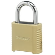 Master Lock Zinc 2in (51mm) Outdoor Combination Padlock, 1in (25mm) Shackle