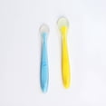 thumbnail image 4 of BPPEG 2026 New 2Pcs Baby Spoons,Baby-Safe Material Small Spoons,Gentle and Non-Irritating Silicone Baby Spoon for Feeding,Mealtime,Style3, 4 of 5