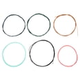 thumbnail image 1 of KAKOWELY folk guitar 6pcs Classical Guitar Strings Colored Strings For Acoustic Guitar For Practice And Performance Guitar Accessory3.15"X3.15"X0.2", 1 of 4