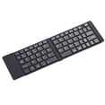 thumbnail image 1 of Teclado GK228 BT Teclado inalámbrico 66 teclas Mini teclado de oficina portátil plegable con soporte para teléfono / tableta / computadora portátil plateado Abanopi  Teclado, 1 of 5
