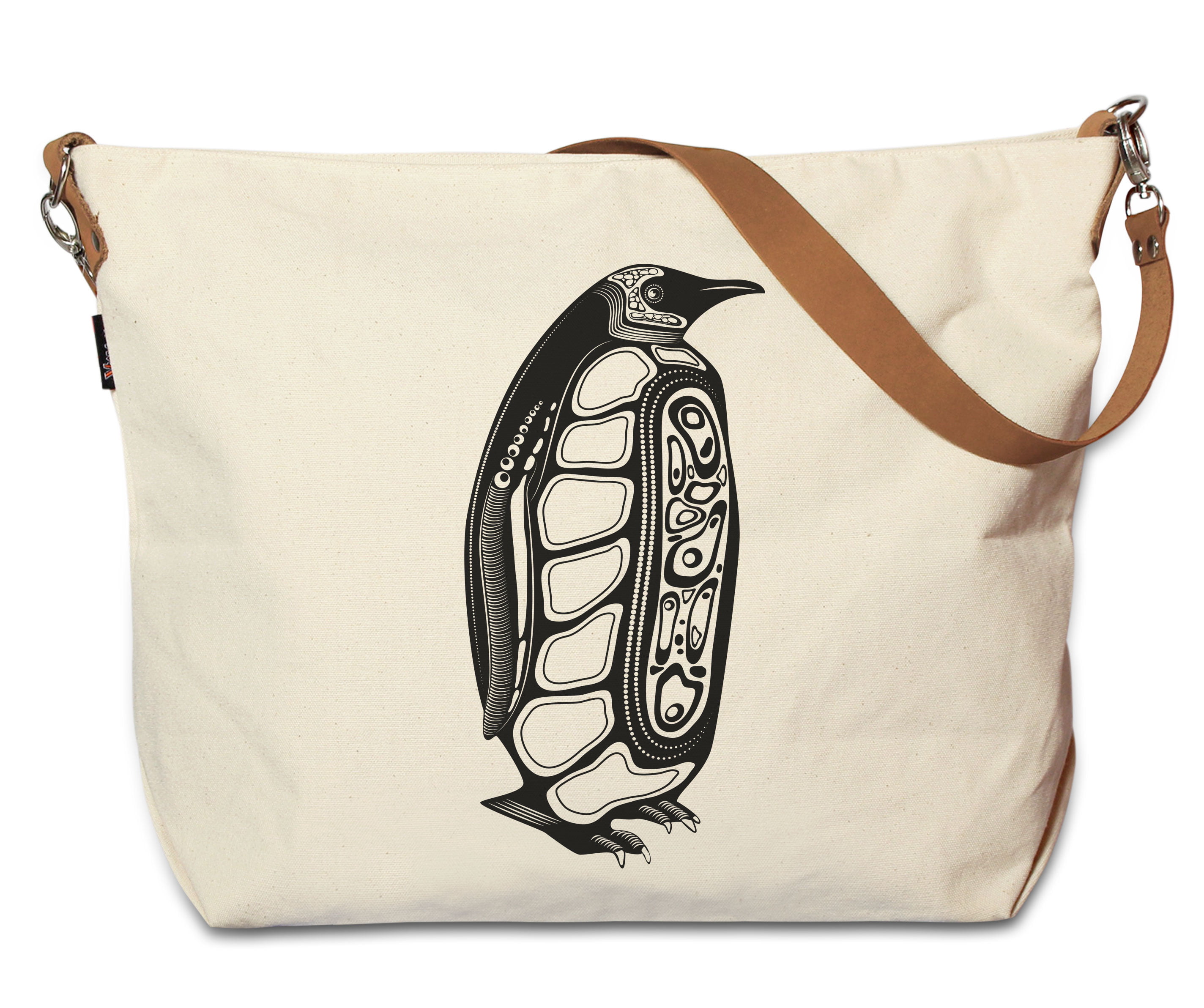 Penguin Womens Canvas Hobo Handbags Shoulder Bag Tote Bag
