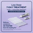 thumbnail image 5 of Monistat 7 Day Yeast Infection Treatment, 7 Disposable Miconazole Cream Tubes & External Itch Cream, 5 of 16