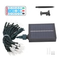 thumbnail image 2 of Guirnalda De Luces, Guirnalda De Luces Solares LED, Guirnalda De Luces Solares Con Chips LED Guirnalda De Luces Para Exteriores Para Jardines Y Balcones LHCER Luz blanca, 2 of 8