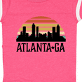 thumbnail image 4 of Inktastic Atlanta Georgia Skyline Vintage Boys or Girls Baby Bodysuit, 4 of 5