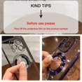 thumbnail image 4 of Magsafe-fundas magnéticas para iPhone, cubierta de carga inalámbrica de silicona suave transparente, chapada, a la moda, 15, 14, 13, 12, 11 Pro Max Plus, 4 of 5