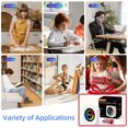 thumbnail image 4 of VOCOO Visual Digital Timer, Color Circle Countdown Count Up Timer, 8° Ergonomic Tilt Desk Timer for Classroom Kitchen Office Homework, 4 of 10