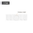 thumbnail image 2 of Unique Bargains Rounded Curved Edges Mouse Feet Skates 0.6mm w Cleaning Paper for G102/G Pro Wired Gaming Mouse White 5Pcs/3 Set, 2 of 5