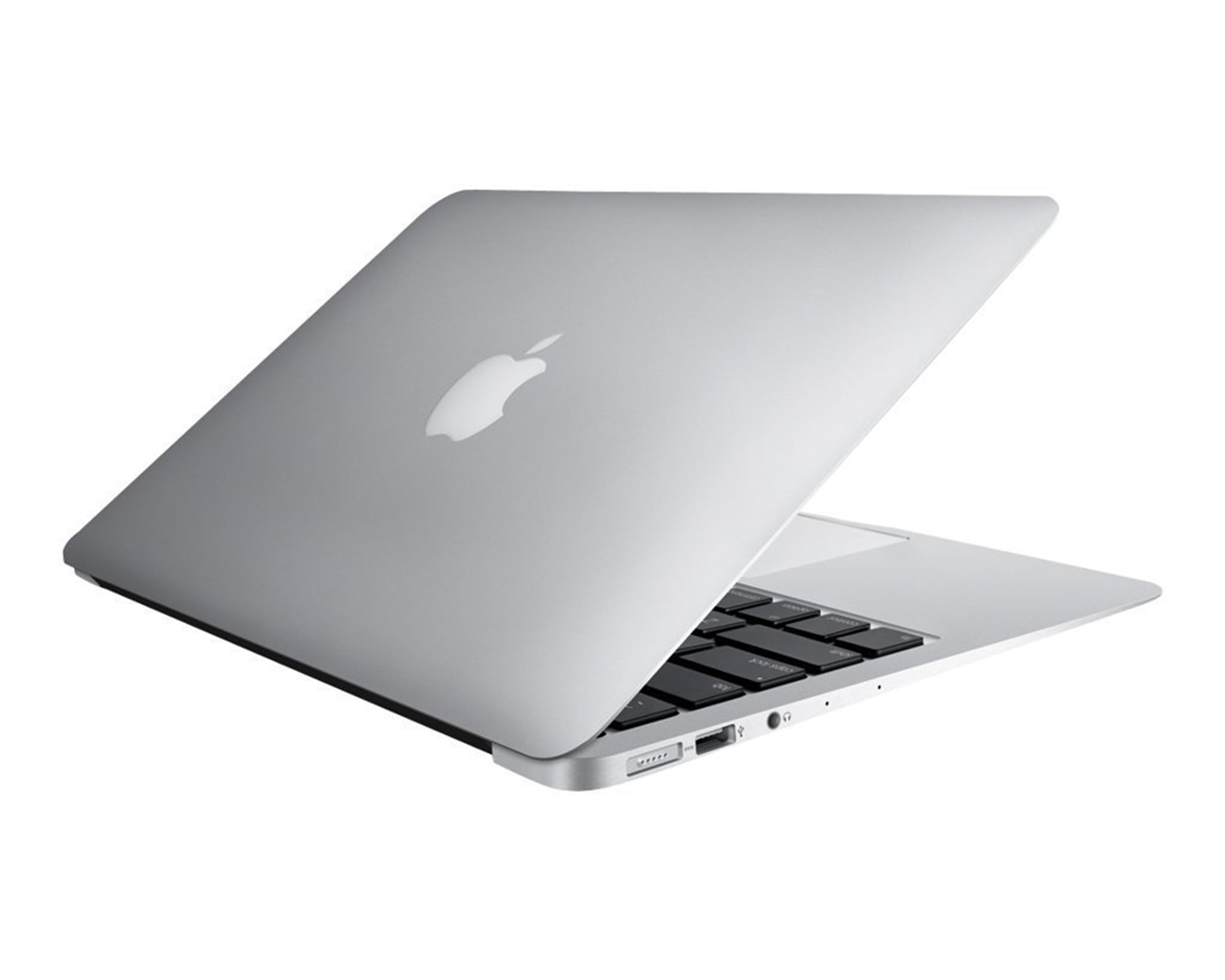 Apple MacBook Air, 13.3 inch, Intel Core i5, 4GB RAM, 128GB SSD, Bundle:  Black Case, Wireless Mouse, Bluetooth Headset - Silver (Refurbished)