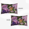thumbnail image 2 of Daiia butterflies and Gardens Pattern Bedding Waterproof Pillow Protector Zippered Queen – Bed Bug Proof Pillow Encasement-16"x24", 2 of 6