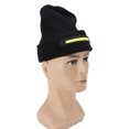 thumbnail image 1 of Chapeau Chaud Éclairé à LED, Chapeau d'Hiver avec Lumière Réglable Noir Clair pour Camping, 1 of 7