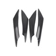 thumbnail image 4 of 4 piezas de alerón de fibra de carbono universal para carrocería de coche, parachoques delantero, divisor de labios, embellecedor de aletas, 4 of 15