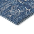 thumbnail image 3 of Addison Rugs Mayfield Premium Machine Washable Transitional Stripes Blue Round Rug, 8' x 8', 3 of 5