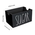 thumbnail image 3 of Rewenti Sweet Packet Organizer Box Countertop Tea Bag Storage Container for Coffee Bar Kitchen Restaurant Counter Decor, 3 of 6